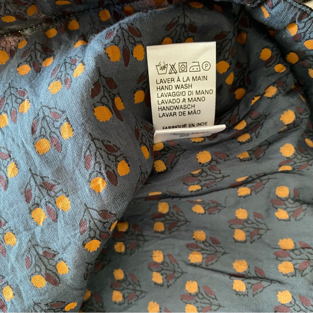 Antik Batik quilted cotton Jenny mini skirt size small/38 nwt - Picture 10 of 10